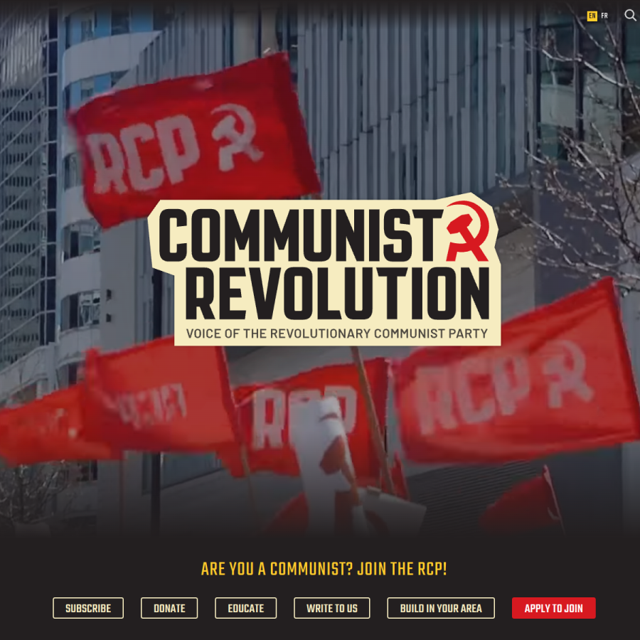 marxist.ca homepage screenshot