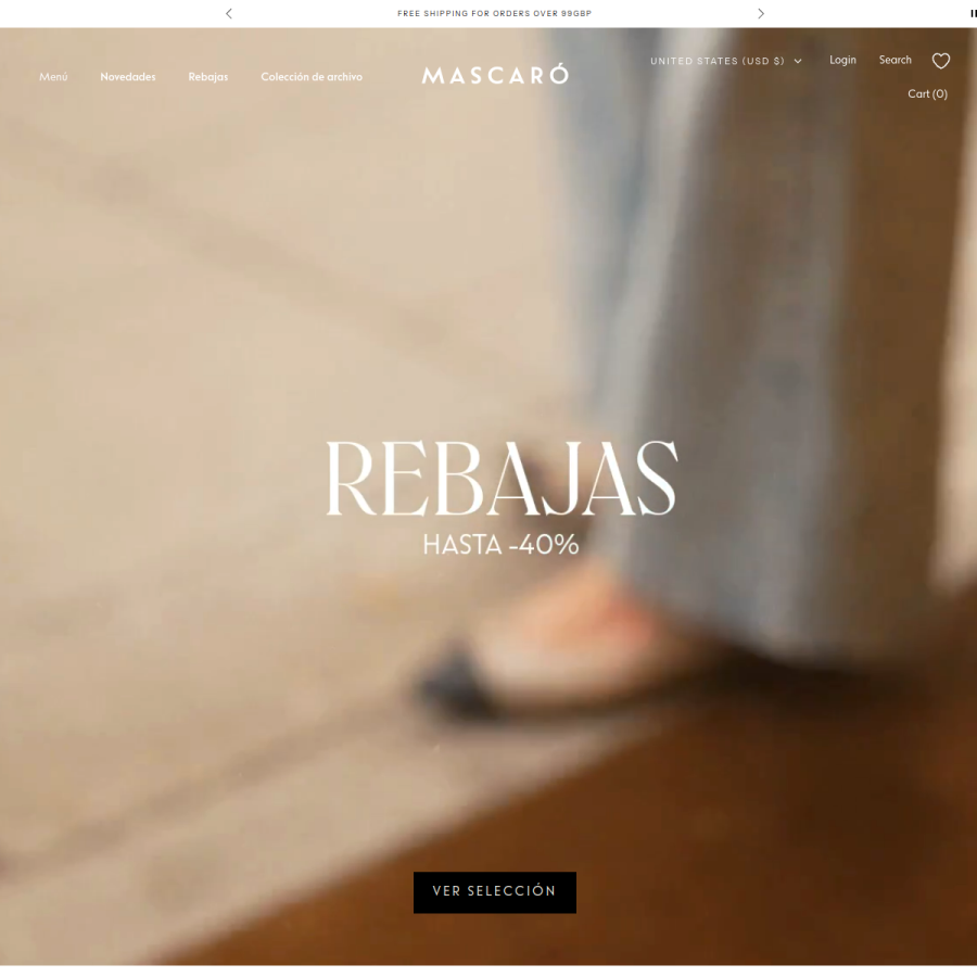 mascaro.com homepage screenshot