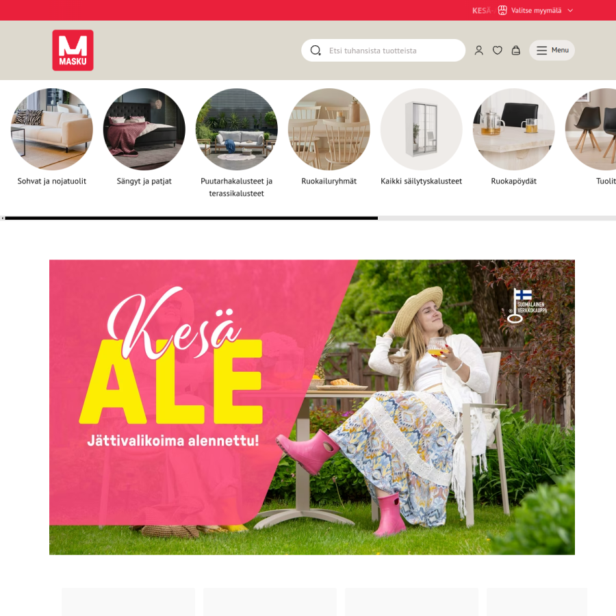 masku.com homepage screenshot