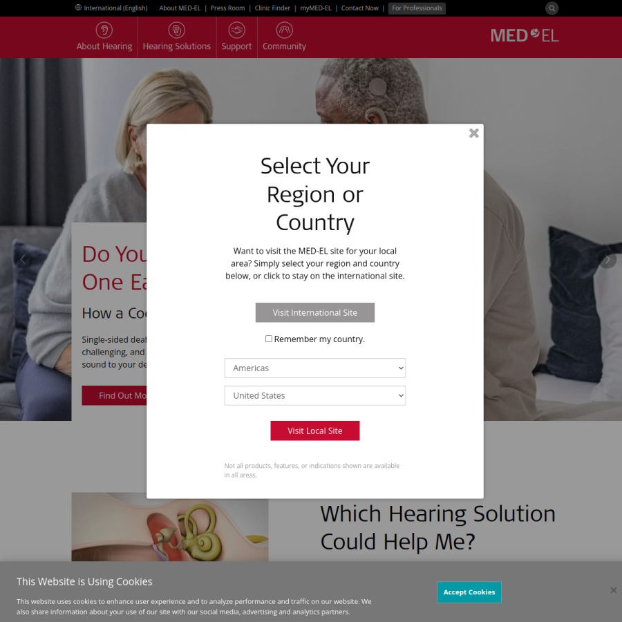 medel.com homepage screenshot