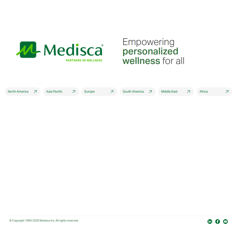 medisca.com homepage screenshot