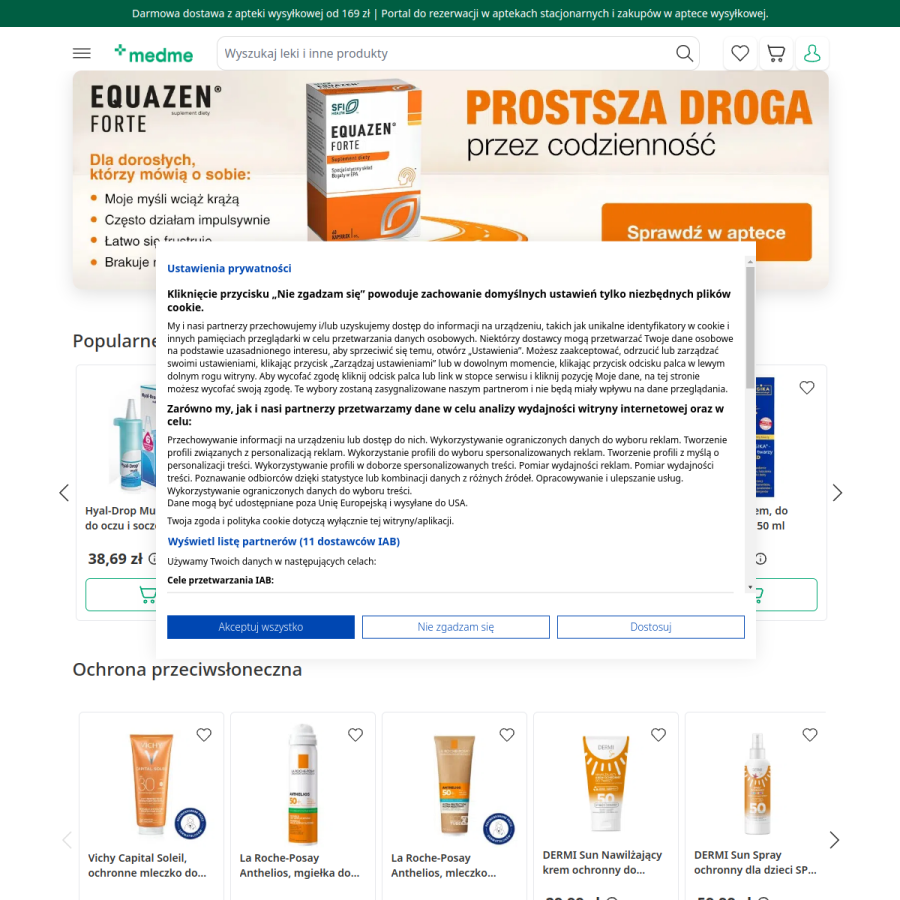 medme.pl homepage screenshot