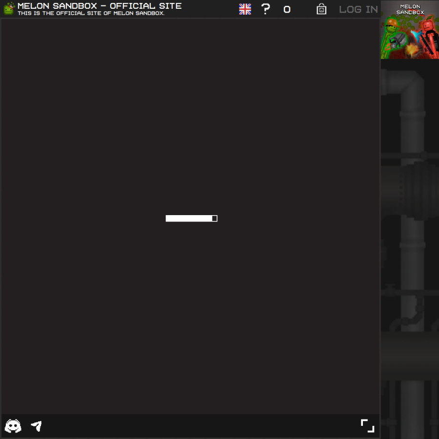 melonsandbox.com homepage screenshot