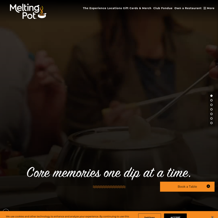 meltingpot.com homepage screenshot