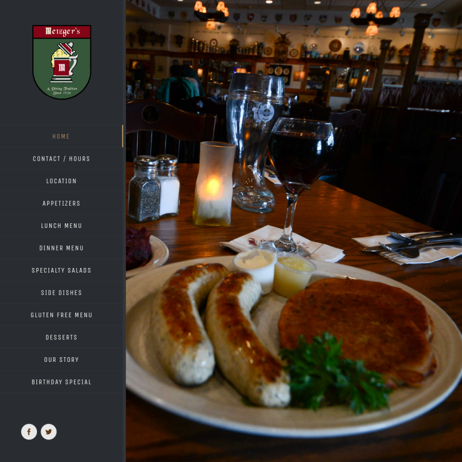metzgers.net homepage screenshot