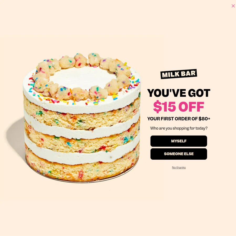 milkbarstore.com homepage screenshot