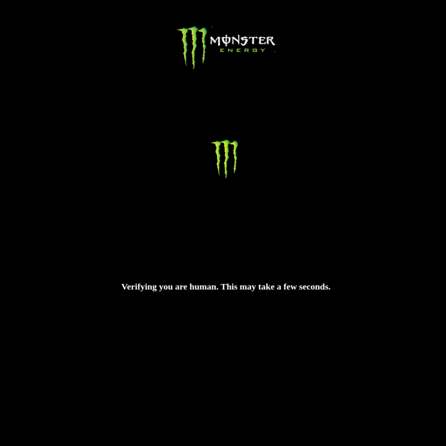monsterenergy.com homepage screenshot