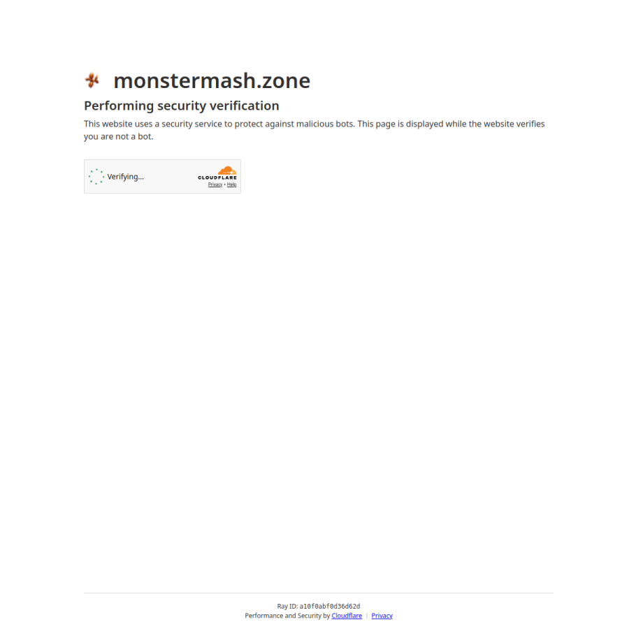 monstermash.zone homepage screenshot