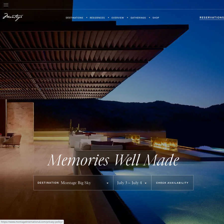 montage.com homepage screenshot