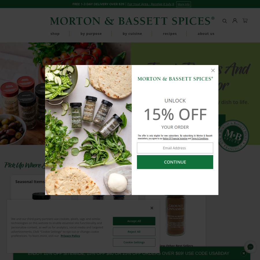 mortonbassett.com homepage screenshot