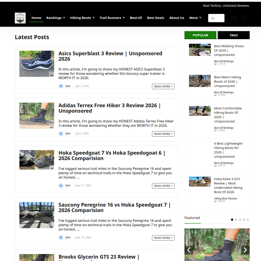 mountaineerjourney.com homepage screenshot