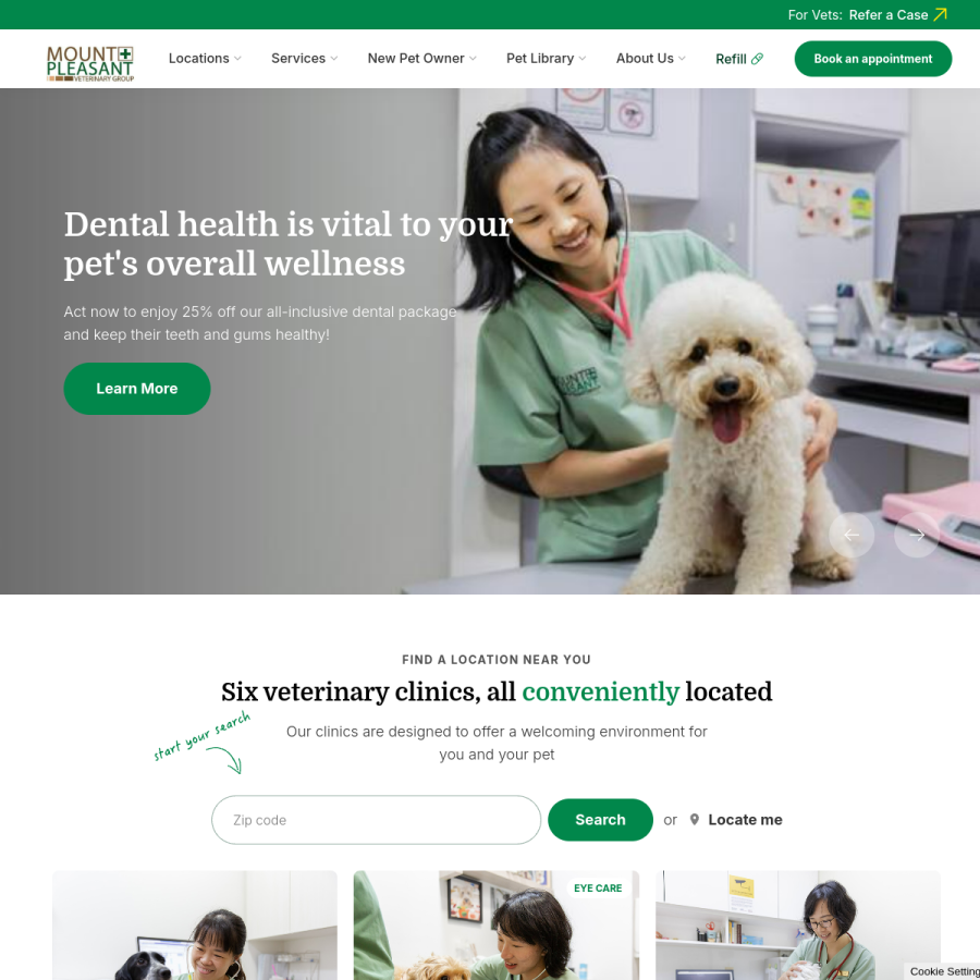 mountpleasant.com.sg homepage screenshot