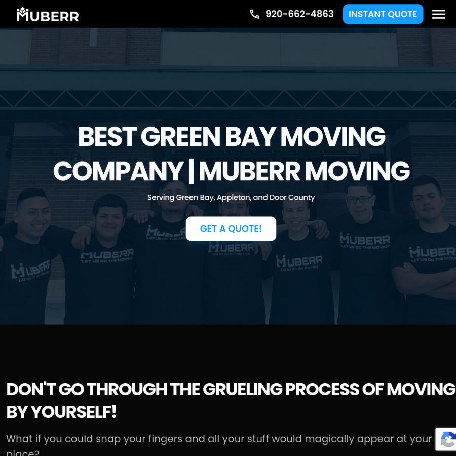 muberr.com homepage screenshot