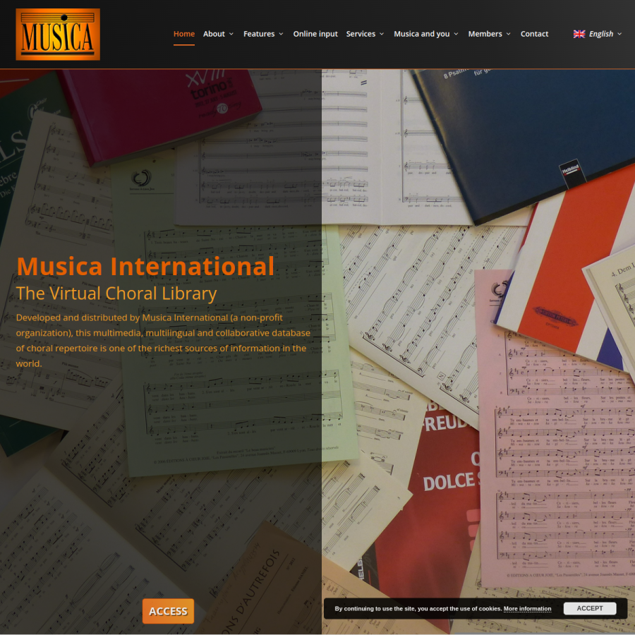 musicanet.org homepage screenshot