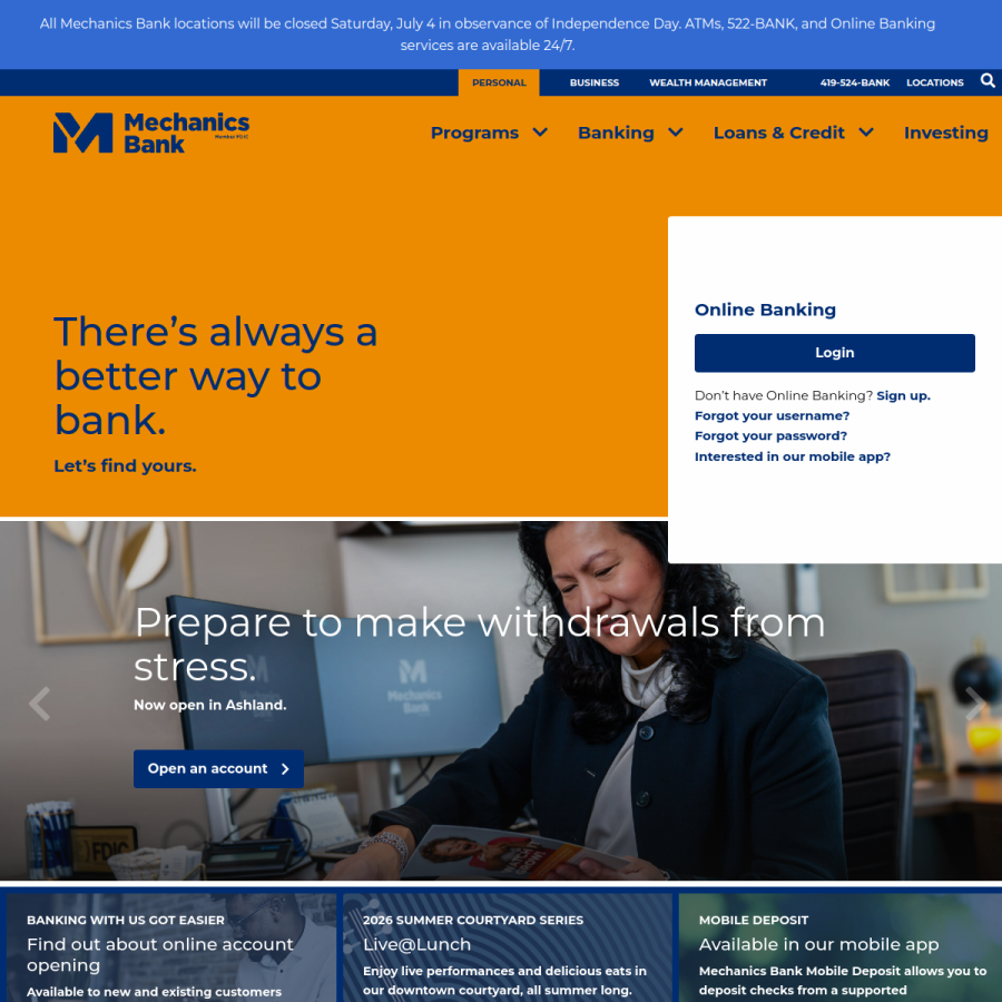 mymechanics.com homepage screenshot