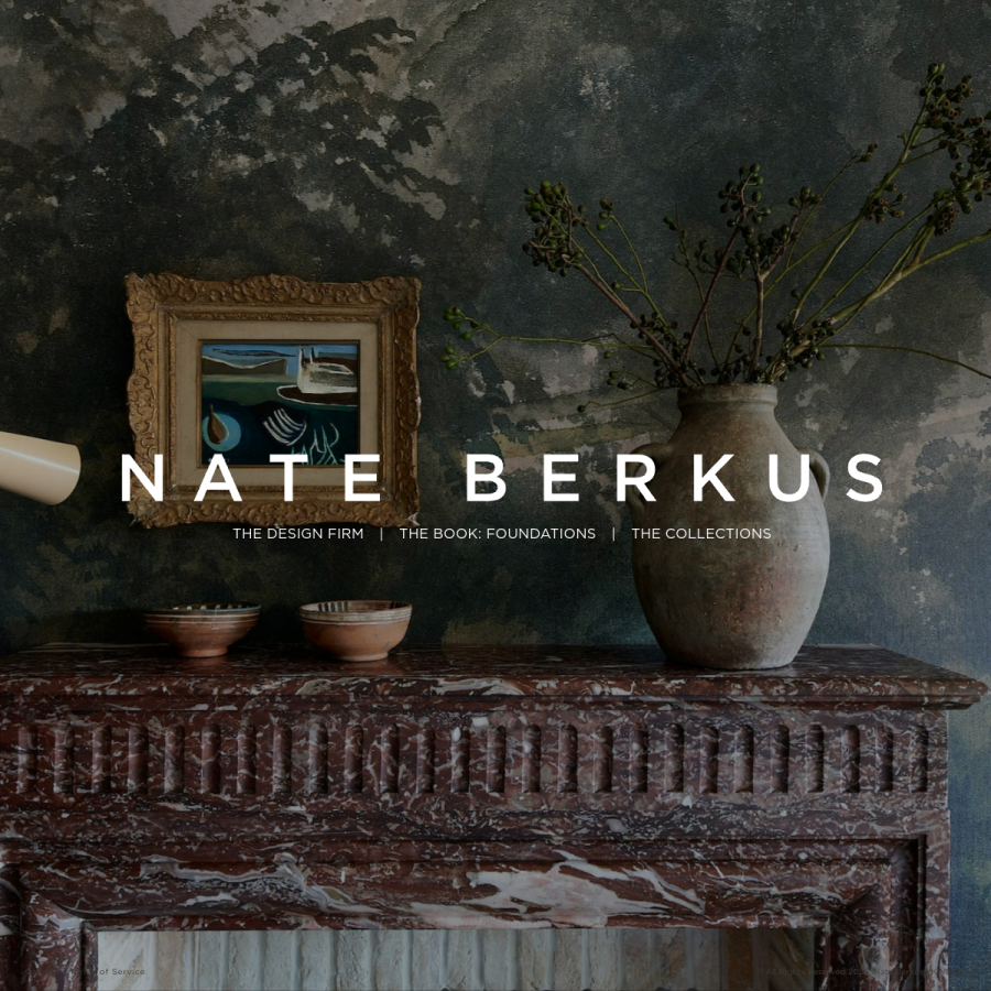 nateberkus.com homepage screenshot
