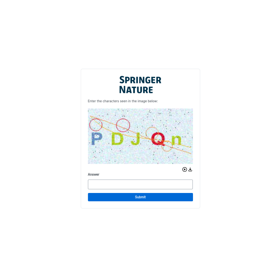 nature.com homepage screenshot