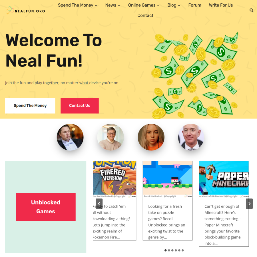nealfun.org homepage screenshot