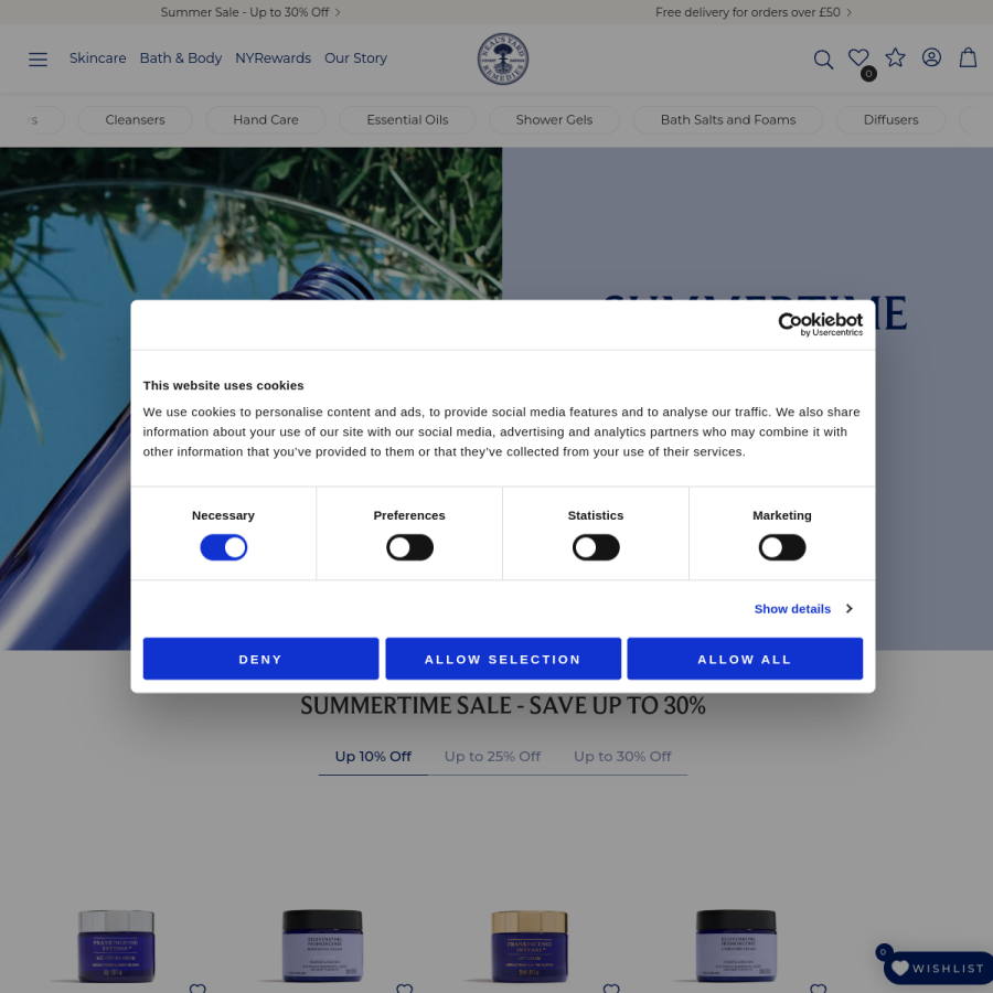 nealsyardremedies.com homepage screenshot