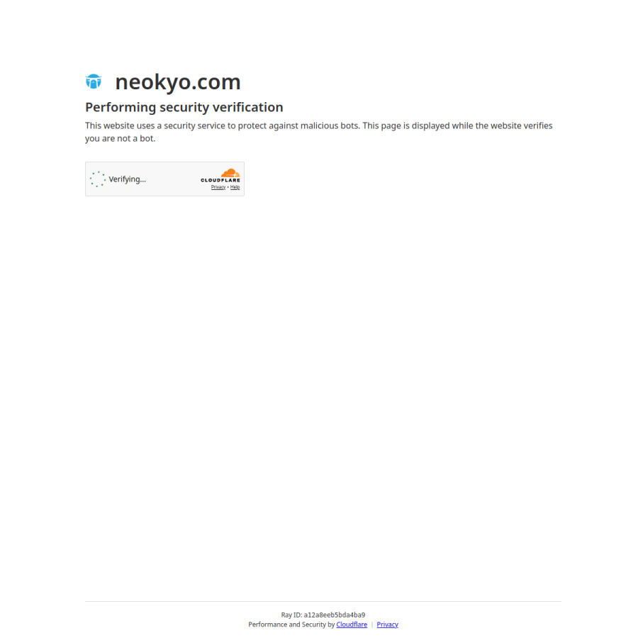 neokyo.com homepage screenshot