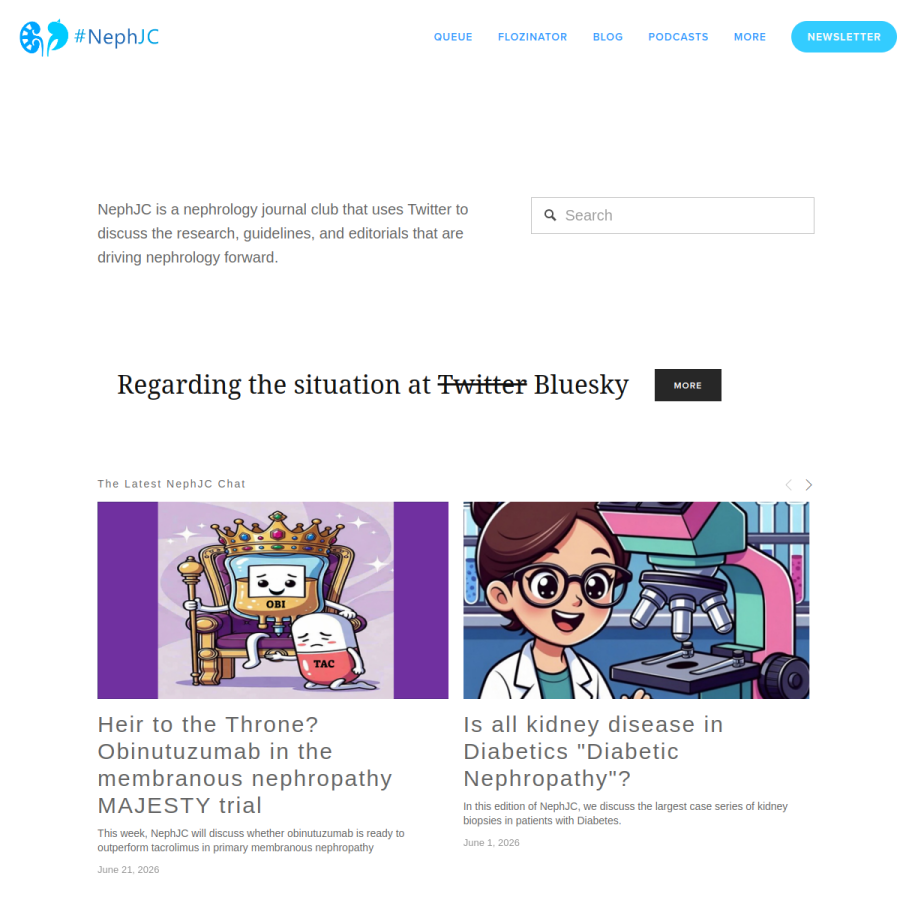 nephjc.com homepage screenshot