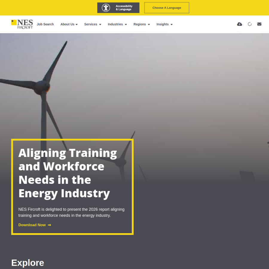 nesfircroft.com homepage screenshot