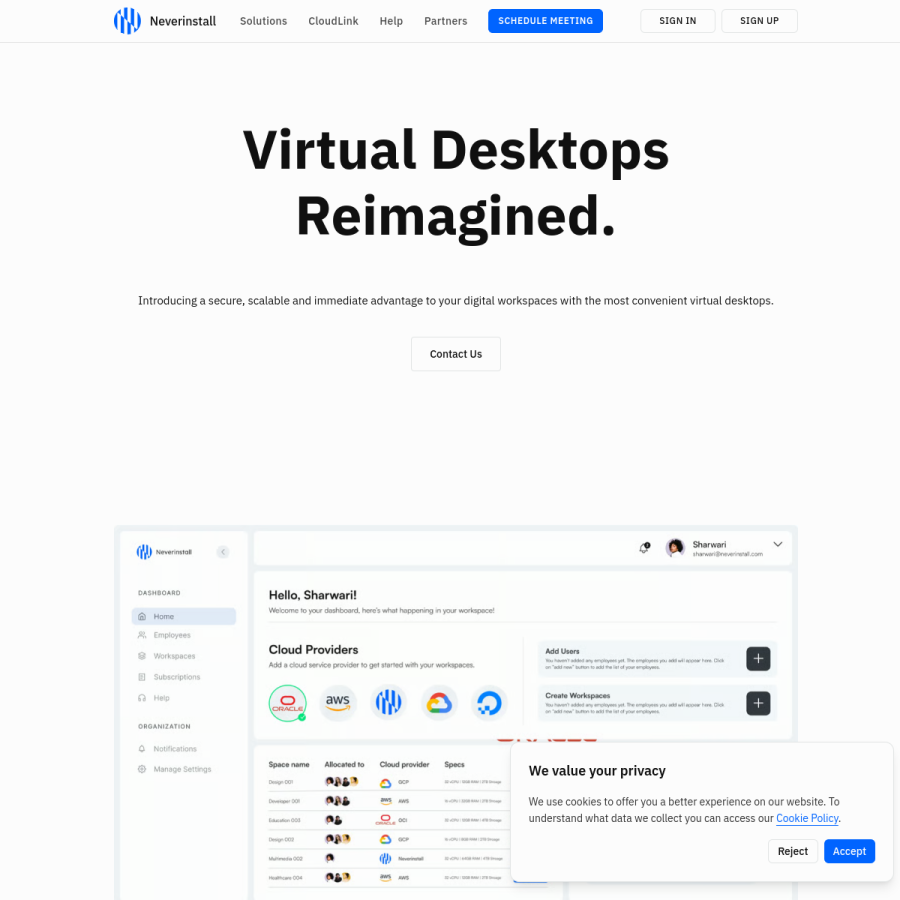 neverinstall.com homepage screenshot