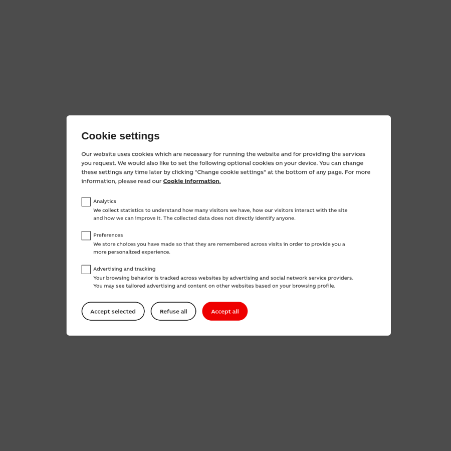 new.abb.com homepage screenshot