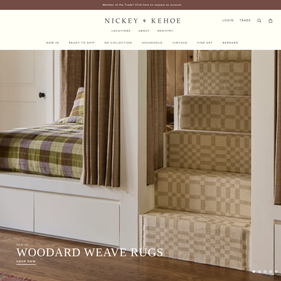nickeykehoe.com homepage screenshot