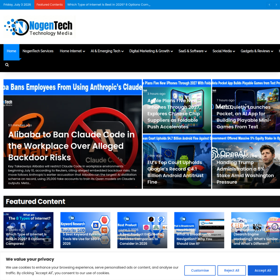 nogentech.org homepage screenshot
