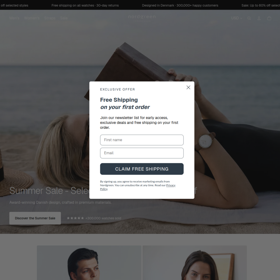 nordgreen.com homepage screenshot
