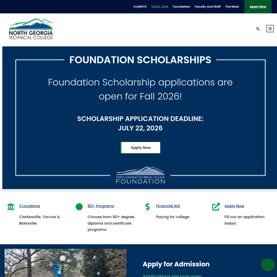 northgatech.edu homepage screenshot