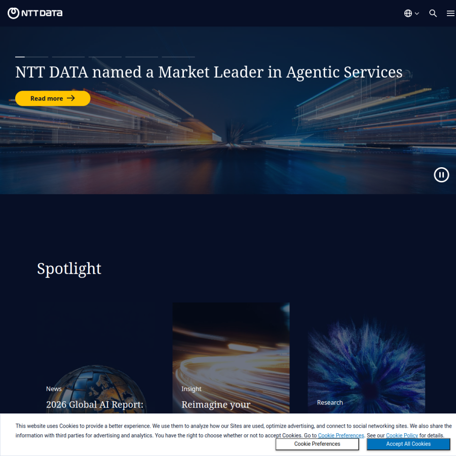nttdata.com homepage screenshot