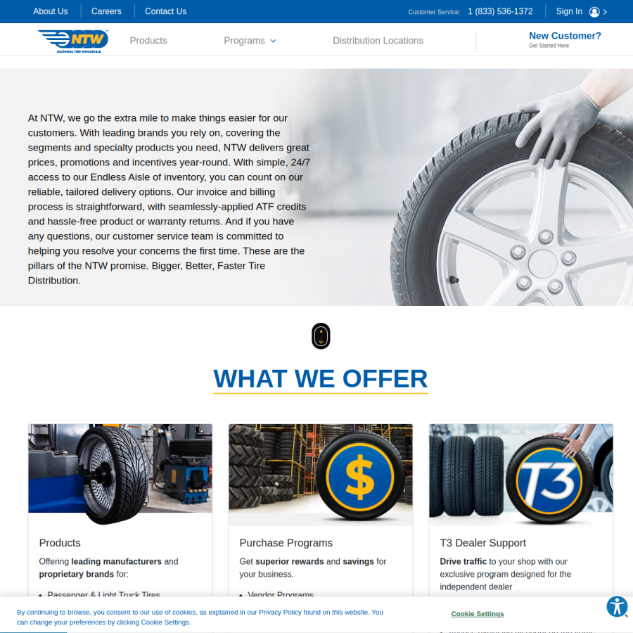 ntw.com homepage screenshot