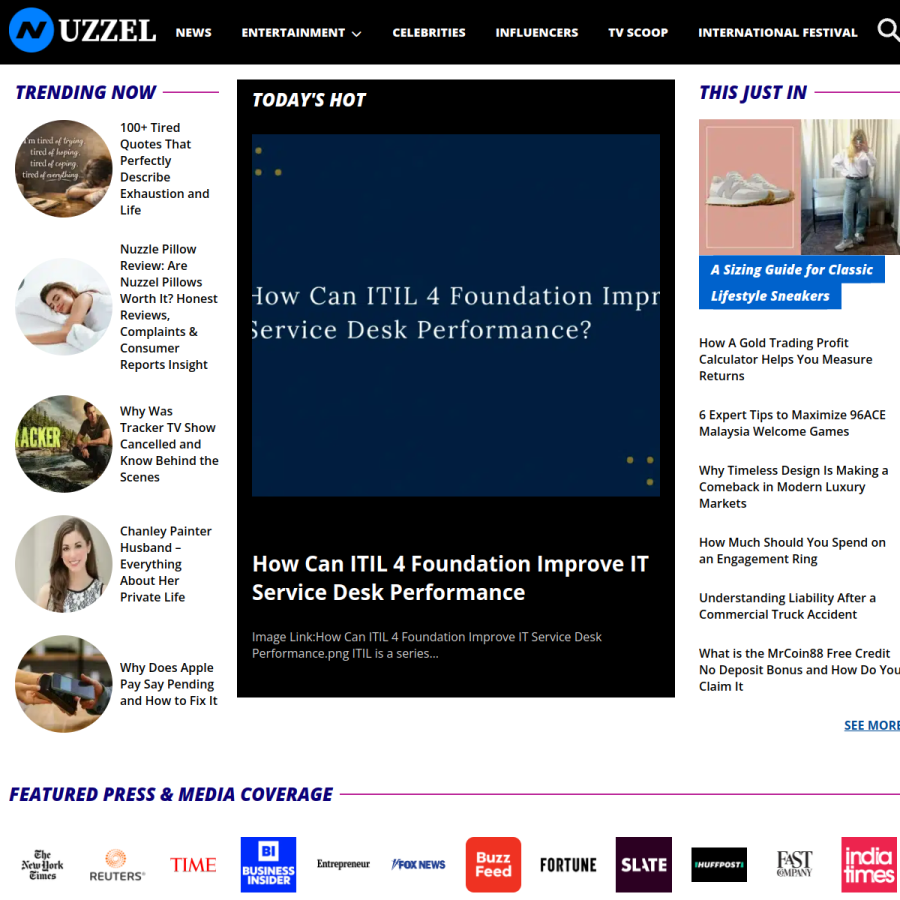 nuzzel.com homepage screenshot