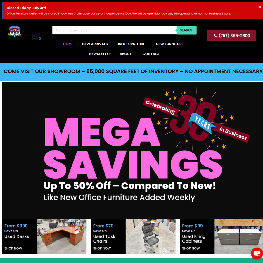 ofova.com homepage screenshot