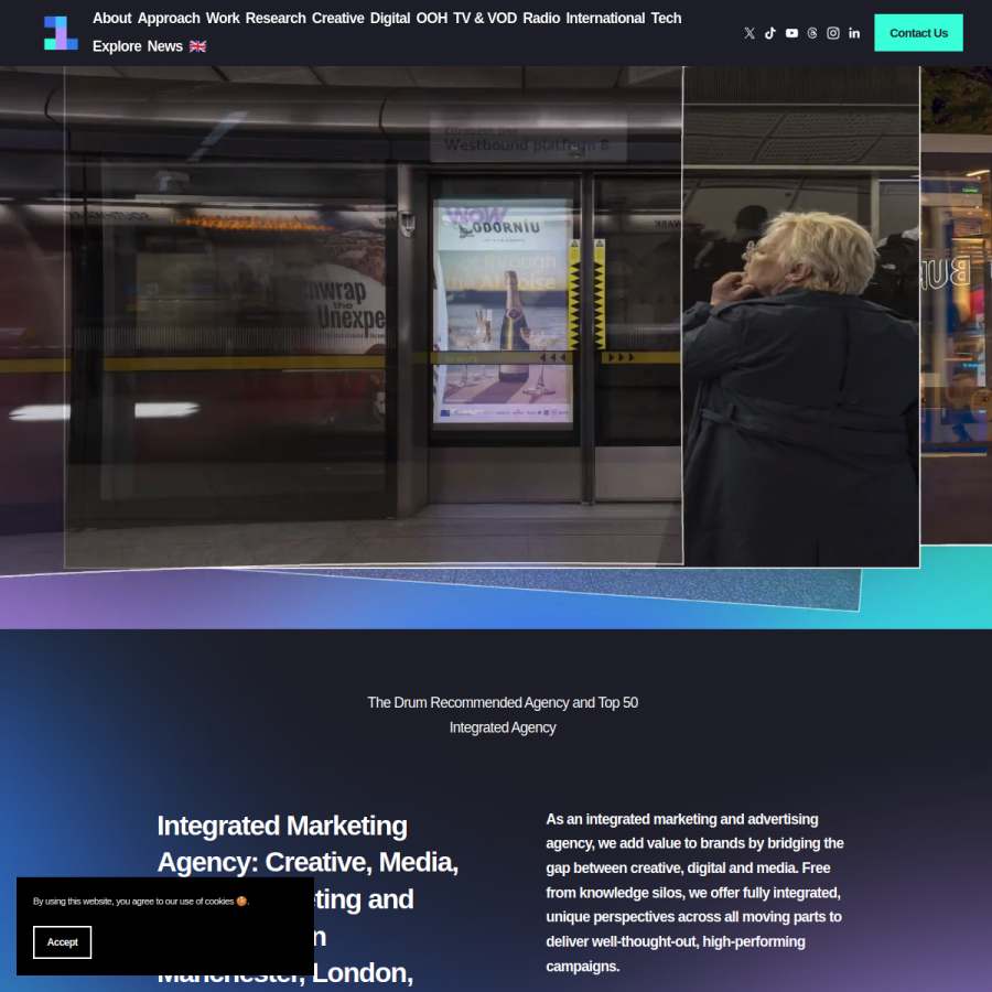 oneday.agency homepage screenshot