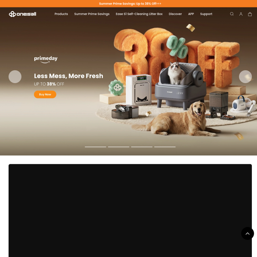 oneisall.com homepage screenshot