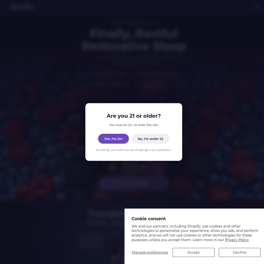 oola.com homepage screenshot