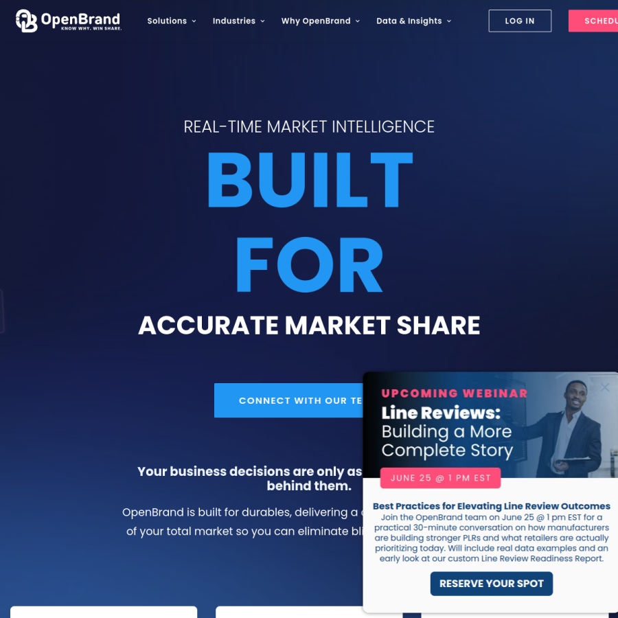 openbrand.com homepage screenshot