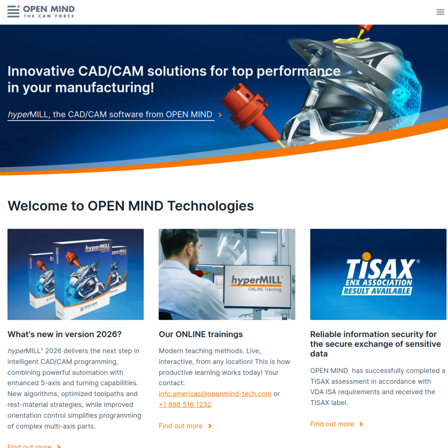 openmind-tech.com homepage screenshot