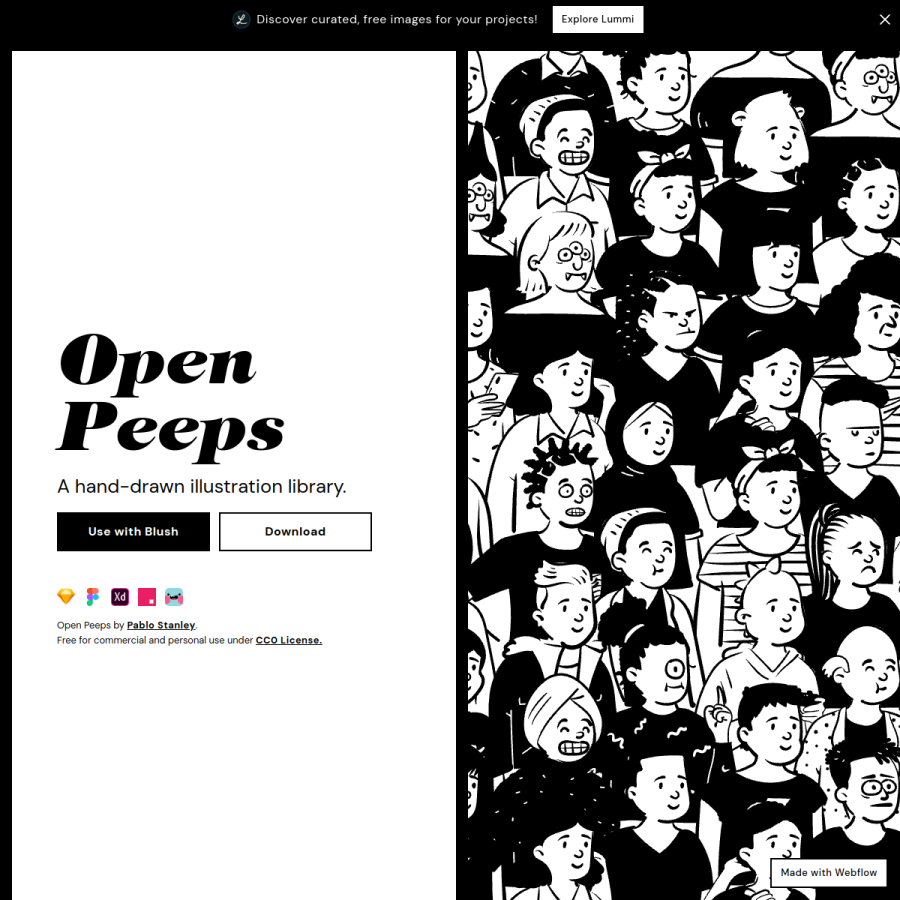 openpeeps.com homepage screenshot