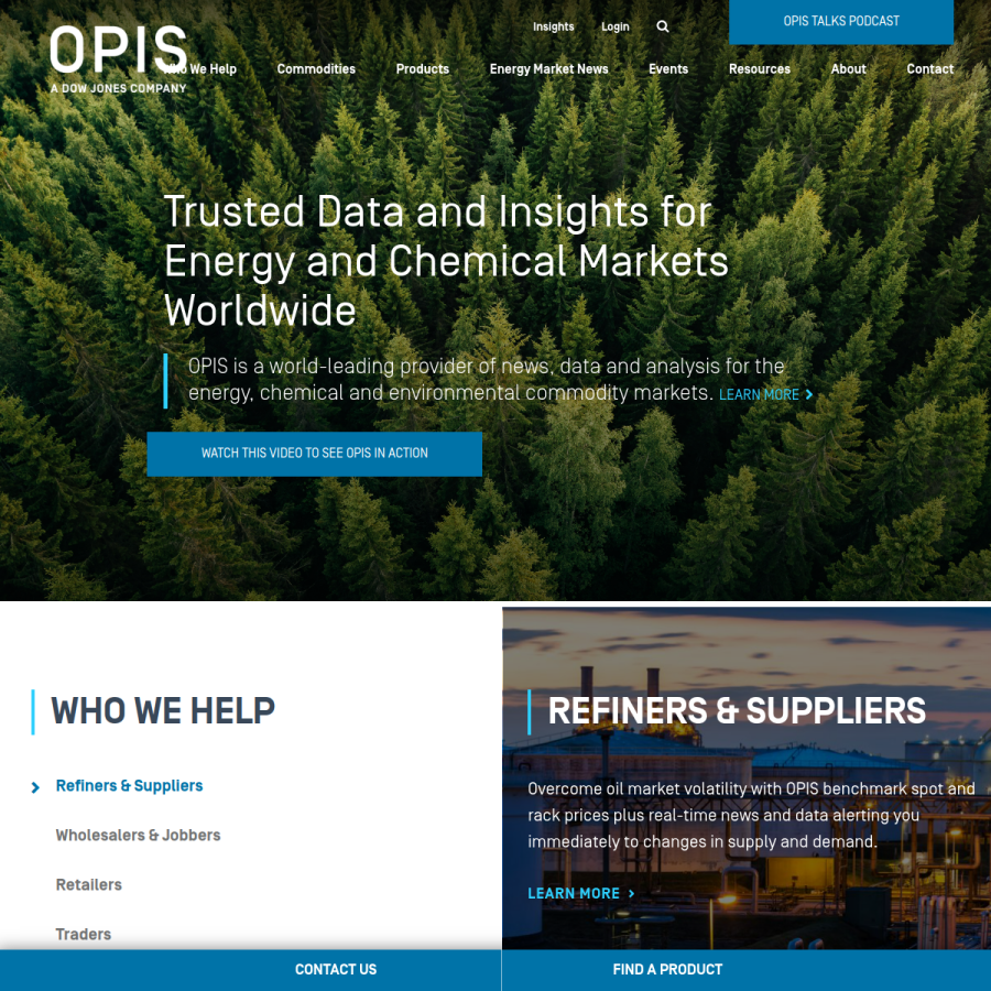 opisnet.com homepage screenshot