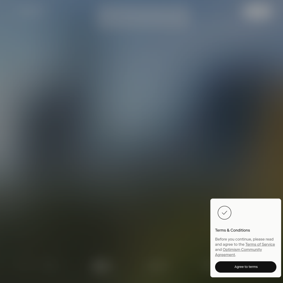 optimism.io homepage screenshot