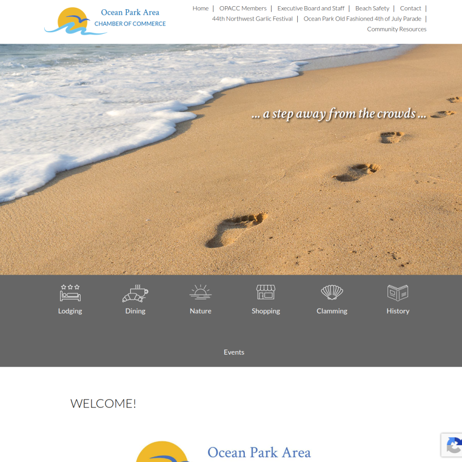 opwa.com homepage screenshot