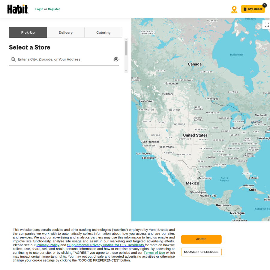 order.habitburger.com homepage screenshot