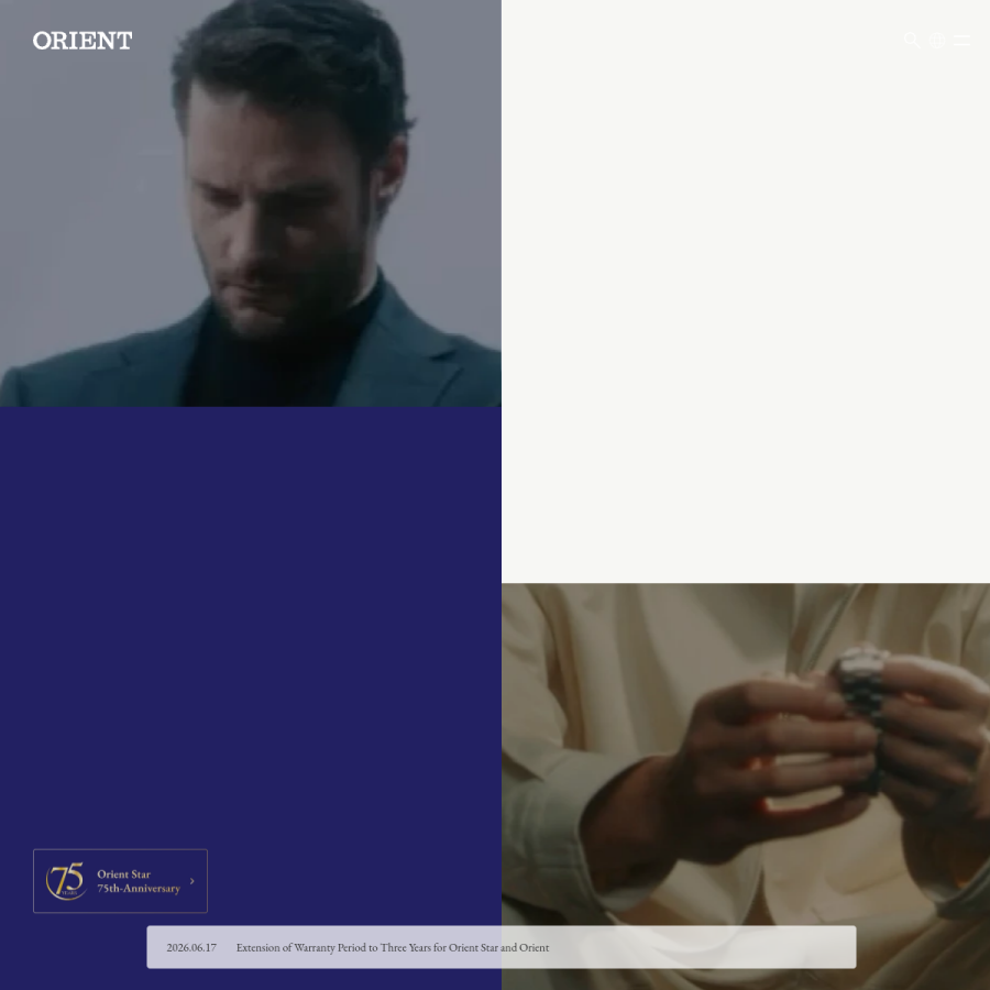 orient-watch.com homepage screenshot