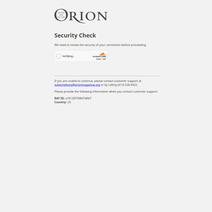 orionmagazine.org homepage screenshot