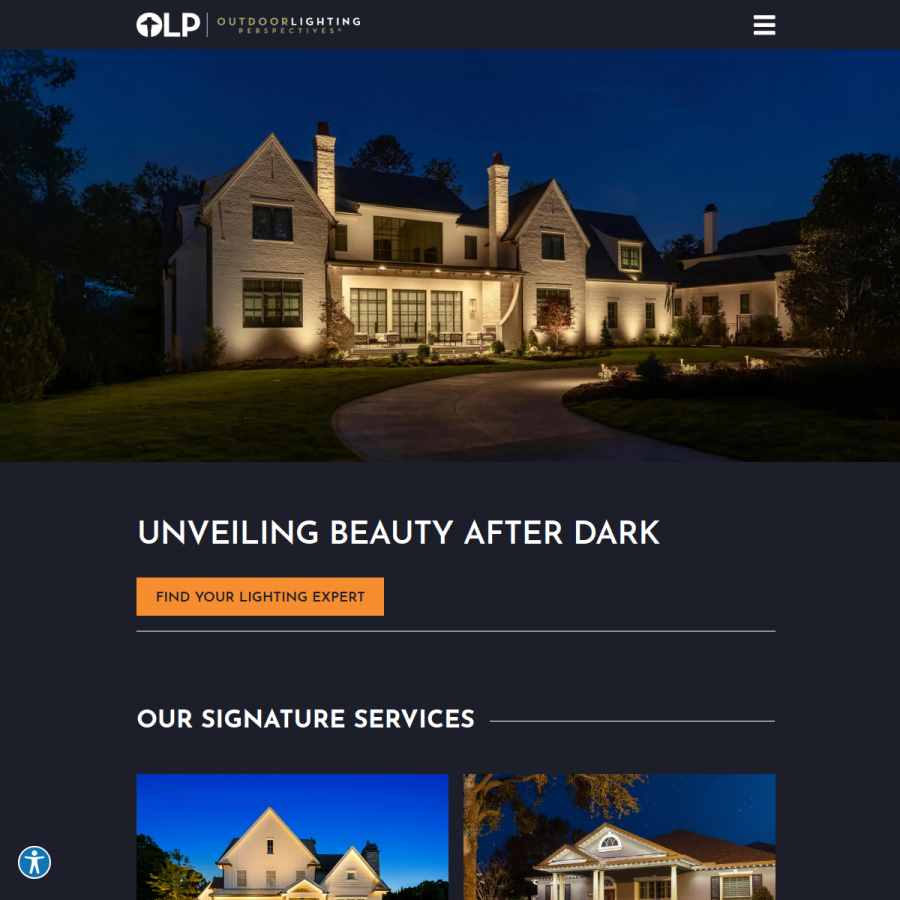 outdoorlights.com homepage screenshot