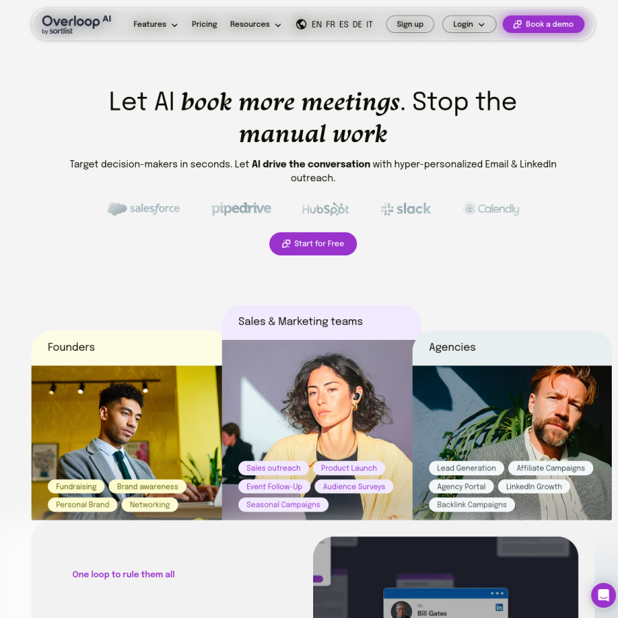 overloop.com homepage screenshot